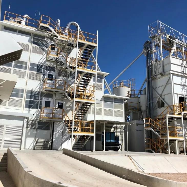 Proceso industrial para transformar el maíz